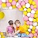 Cunnikku Pink Yellow White Balloon Garland Arch kit 109PCS Yellow Light Pink White Balloons for Girl 1st Birthday You Are My Sunshine Sunflower Honeybee Theme Baby Bridal Shower Wedding Party Decorations - Image 2