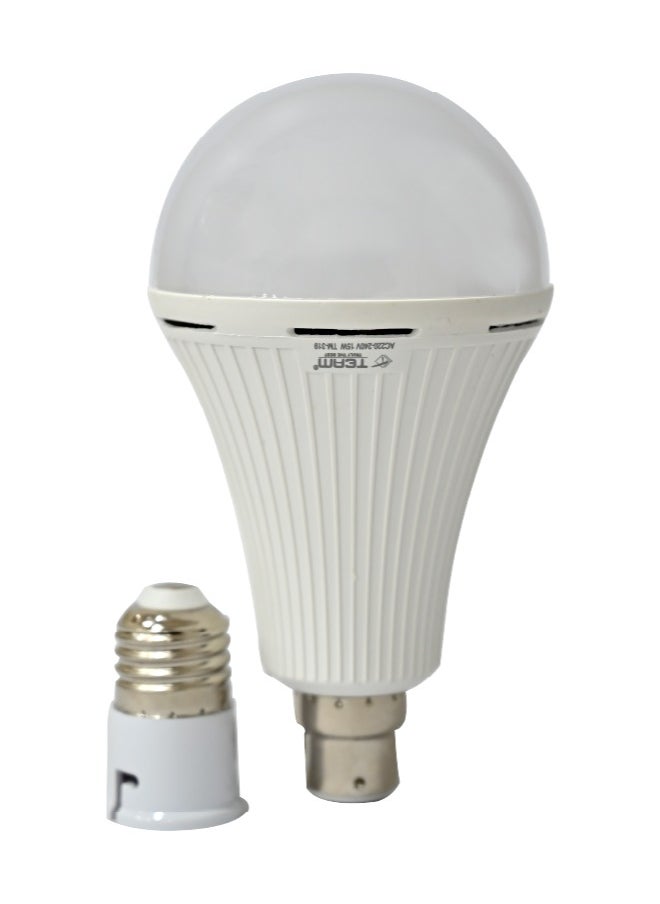 TEAM TEAM LED Bulb 15W | Low-Heat | Cool Daylight | Long-Lasting Bulb | Indoor/Outdoor Use.  - Image 1