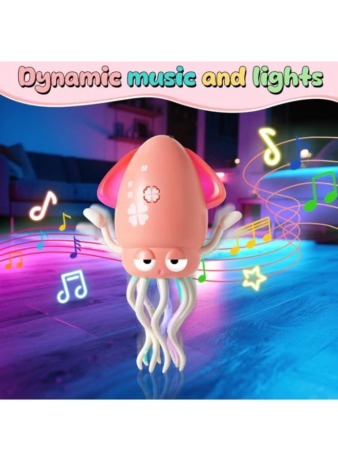 Dancing Octopus Baby Toy - Electric Crawling Belly Toy with USB Rechargeable Magic Dance and Music Squid, Perfect Birthday Gift for Toddlers and Young Children (Boys & Girls)  - Image 5