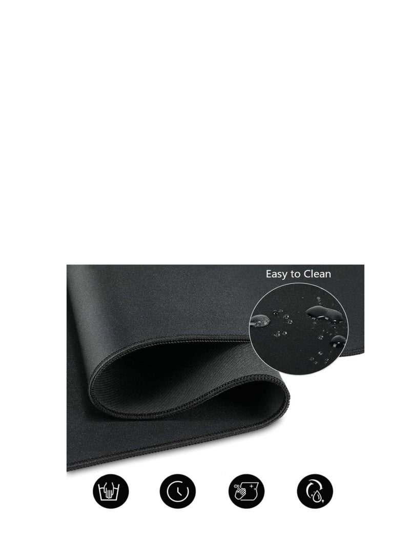 Y&D Large Mouse Pad Extended Gaming Mouse Pad Non-Slip Rubber Base Mouse pad Office Desk Mat Smooth Cloth Surface Keyboard Mouse Pads for Computers 800 X300 X 3mm - Image 4