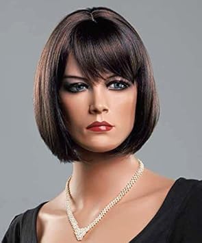 Forever young Forever Young Ladies Short Dark Brown Auburn Blend Wig in Classy Bob Style