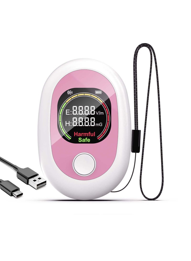 Excefore EMF Meter, Rechargeable Portable Digital Electromagnetic Field Radiation Detector, Hand-held Digital LCD EMF Detector, Great Tester for Home EMF Inspections, Office, Outdoor and Ghost Hunting - Image 1