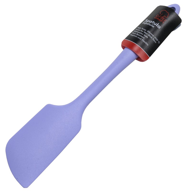 Chef Craft Premium Silicone Angled Spatula  11 inch  Pastel Blue - Image 2