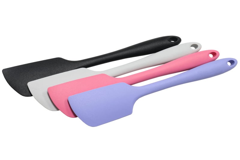 Chef Craft Premium Silicone Angled Spatula  11 inch  Pastel Blue - Image 3