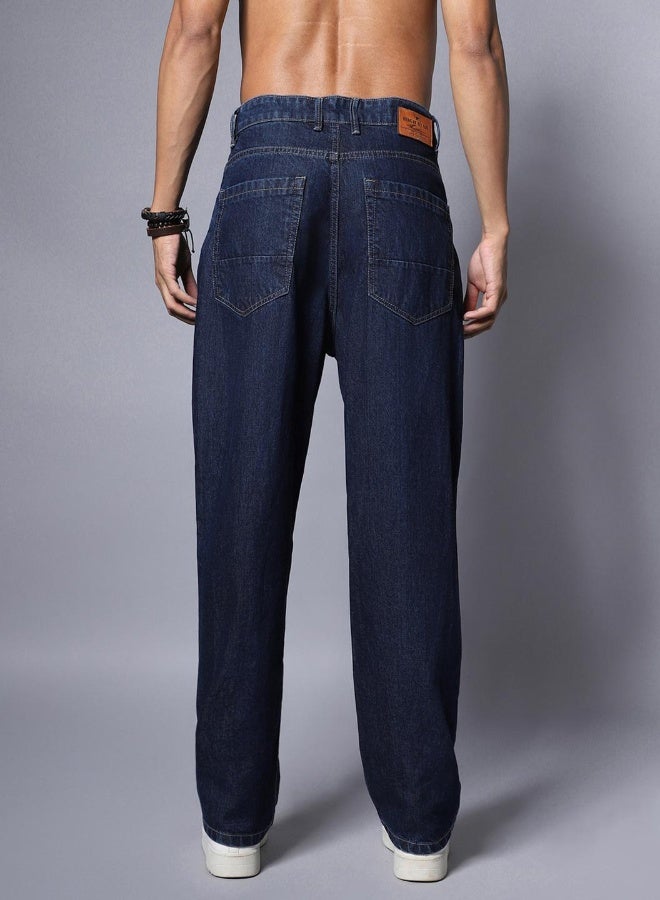 HIGH STAR Mens Blue Jeans - Image 4
