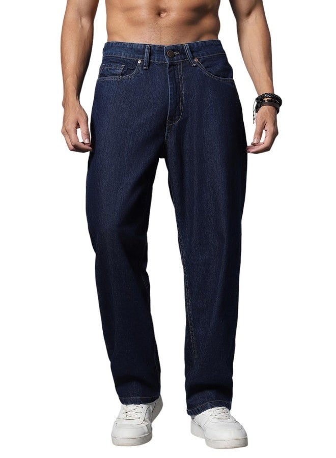 HIGH STAR Mens Blue Jeans - Image 5