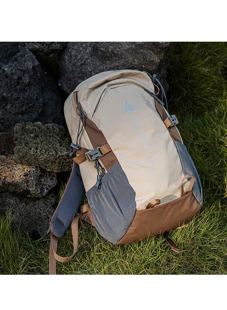 Hiking backpack waterproof wear-resistant mountaineering bag large capacity leisure travel bag lightweight outdoor backpack - Image 1