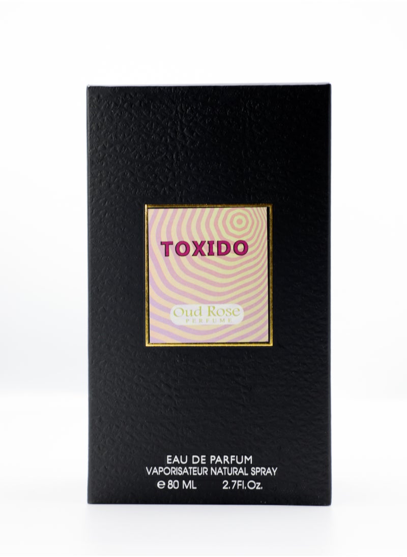 Oud Rose PERFUMES Oud Rose Perfume Toxido For Unisex Eau De Perfume 80ml  - Image 3