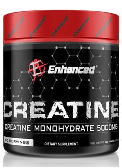 Enhanced Creatine Monohydrate 300g 60 Servings Unflavored  - Image 1