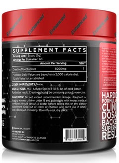 Enhanced Creatine Monohydrate 300g 60 Servings Unflavored  - Image 3