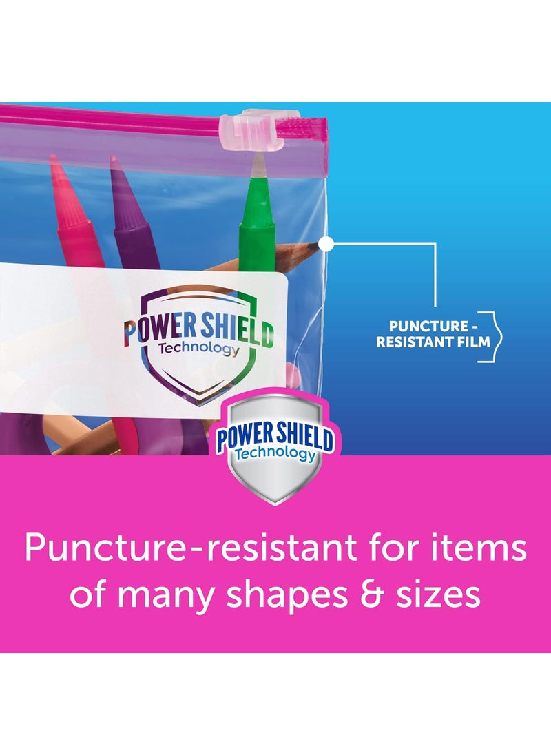 Ziploc Ziploc Gallon Food Storage Slider Bags Power Shield Technology for More Durability 68 Count  - Image 2