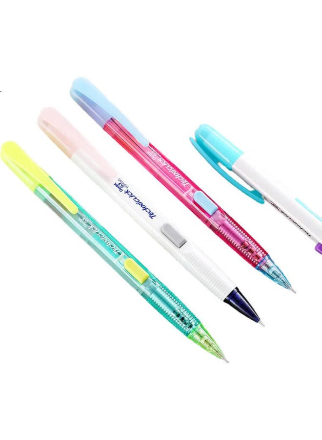 Pentel 0.5Mm Side-Click Mechanical Pencil With Eraser Pd105C Limited Edition Blue And White - Image 2