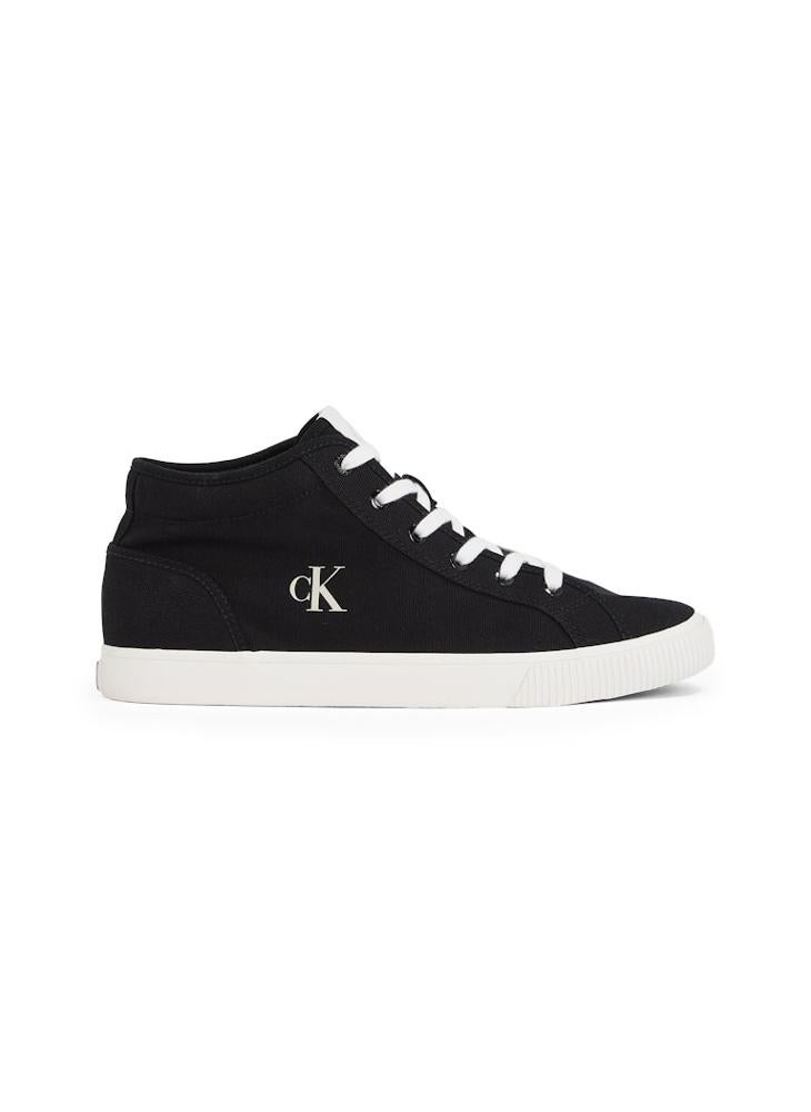 Calvin Klein Jeans Essential Vulcanised Canvas Mid Trainers  - Image 1