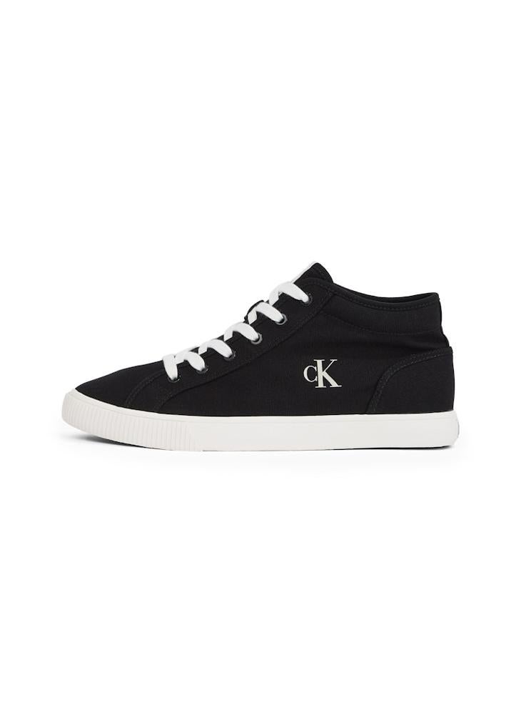 Calvin Klein Jeans Essential Vulcanised Canvas Mid Trainers  - Image 2