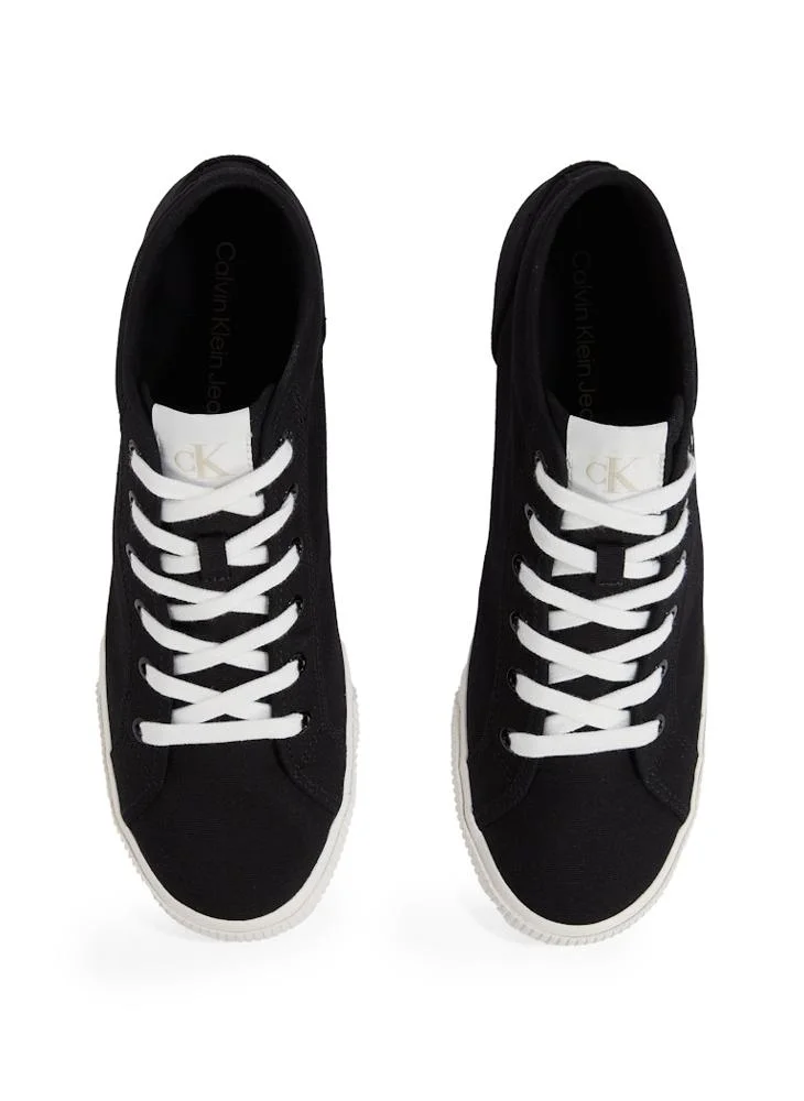 Calvin Klein Jeans Essential Vulcanised Canvas Mid Trainers
