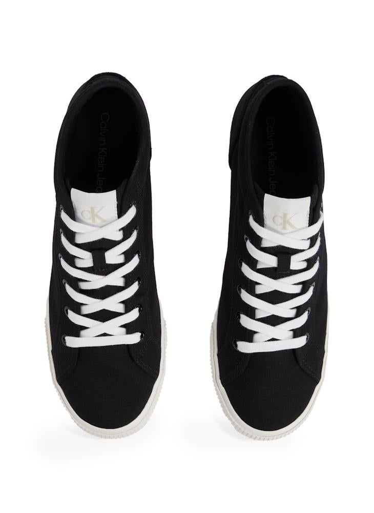 Calvin Klein Jeans Essential Vulcanised Canvas Mid Trainers  - Image 3