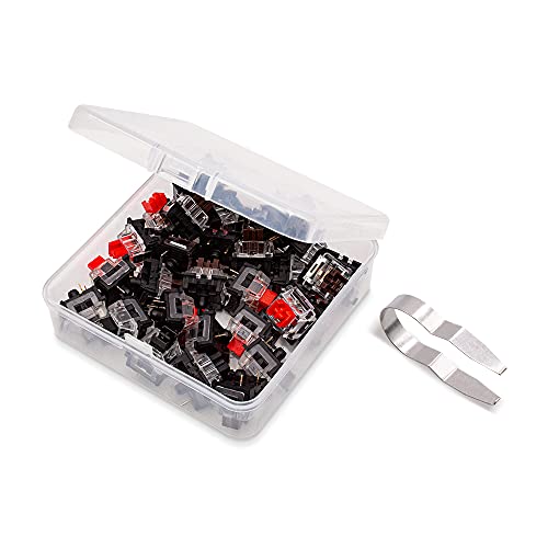 GranVela OUTEMU Black/Red/Brown Switch 3 Pin Keyswitch DIY Replaceable Switches for Mechanical Gaming Keyboard (30 PCS) - Image 2
