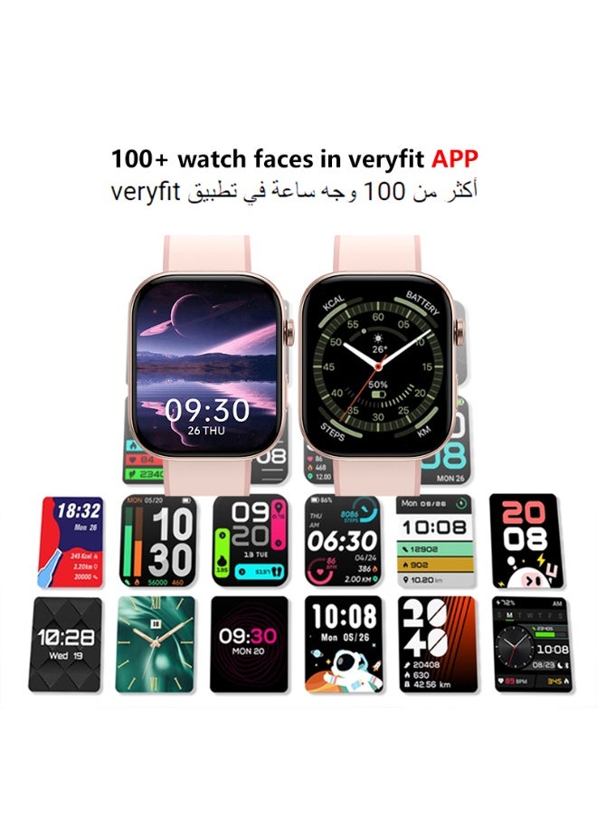 إبسون ساعة ذكية إبسون AMOLED بقياس 1.99 بوصة مع الرد / إجراء المكالمات، مقاومة للماء 3ATM / معدل ضربات القلب / ضغط الدم / متتبع النوم  - Image 3