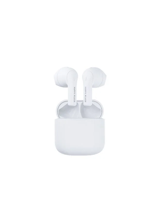 هابي بلجز HAPPY PLUGS Joy True Wireless Headphones - White
