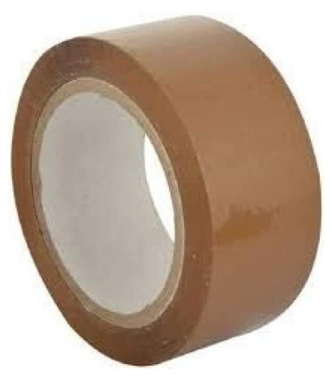 MARKQ Brown Packaging Tape | 2 inches x 50 yards Strong Heavy Duty Packing Tape for Parcel Boxes, Moving Boxes, Large Postal Bags, Office Use [1 Rolls] - Image 1