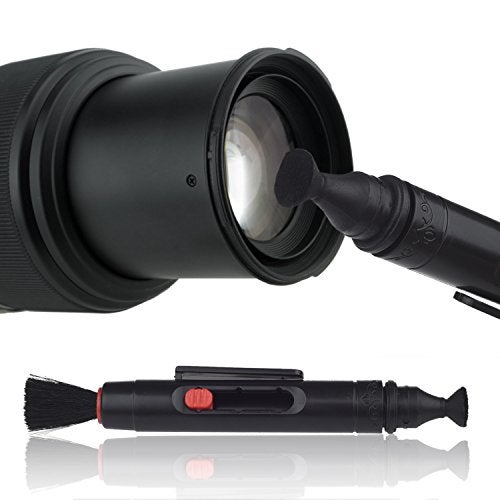 Camkix Camera Lens Cleaning Kit - Air Blower, 2in1 Lens Cleaning Pen, Cleaning Brush, Spray Bottle w/Cleaning Solution, Lens Cleaning Paper Tissue (50 Sheets), Microfiber Cleaning Cloths- for Lenses - Image 2