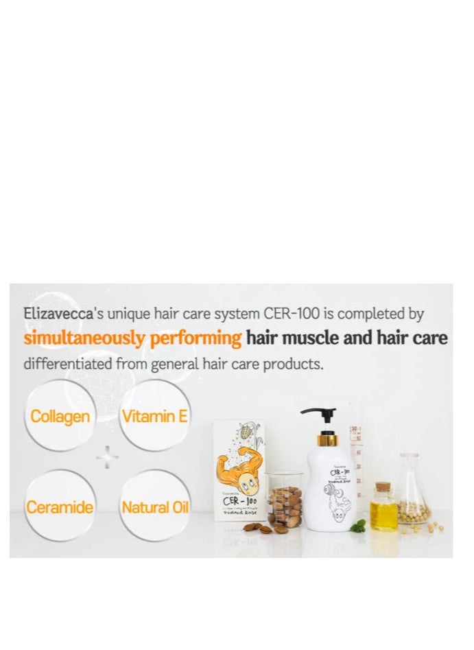 Elizavecca - Elizavecca Cer-100 Collagen Coating Hair Muscle Treatment Rinse 500ml - Image 1