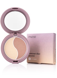 Paese Nanorevit Contour Duo Powder, Perfect Face Contouring set Powder and Bronzer  - Image 2