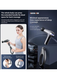 Generic Deep Tissue Muscle Electric Massage Gun with storage package and accessories  - Image 2
