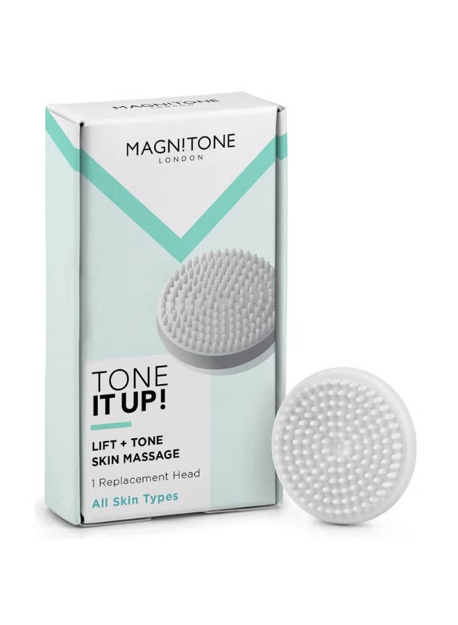 MAGNITONE London Barefaced 2 and 3 Tone it up! Massaging Brush Head - 1 Pack - Image 1