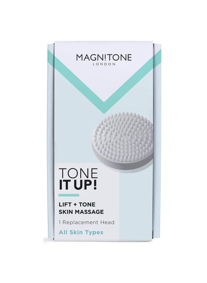 MAGNITONE London Barefaced 2 and 3 Tone it up! Massaging Brush Head - 1 Pack - Image 3