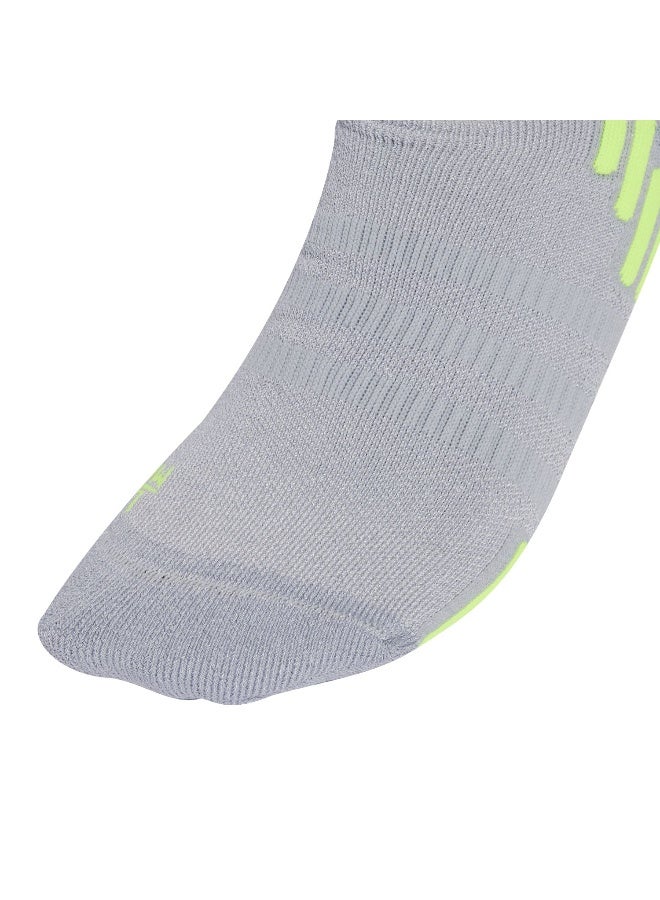 اديداس جوارب تدريب أديداس قصيرة للرجال والنساء رمادي - Image 3