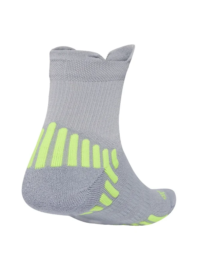 adidas Adidas Perf Trg Qrt 1P Grey Training Socks For Unisex 2 - 3.5