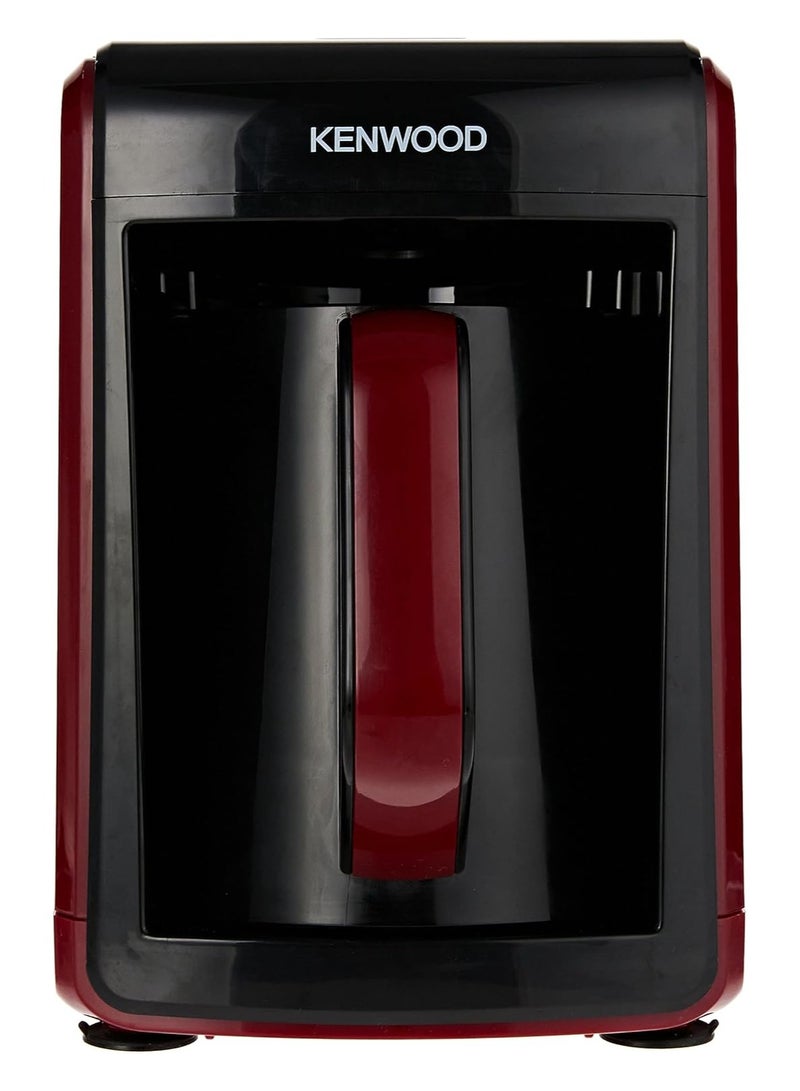 KENWOOD Turkish Coffee Maker Up To 5 Cups Turkish Coffee Machine For Slowly Brewed Delicious Turkish Coffee 535W Ctp10.000Br Black/Red Kenwood 5 ml 535 W CTP10.000BR Red & Black - Image 2