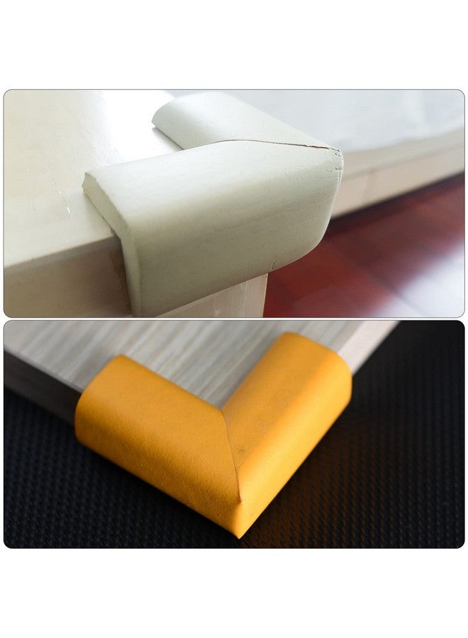 uxcell Corner Guards Edge Protectors 6.56ft(2M), 4Pack Foam Safety Bumper L Shape for Furniture Corner Table Edge Guard, Yellow - Image 5