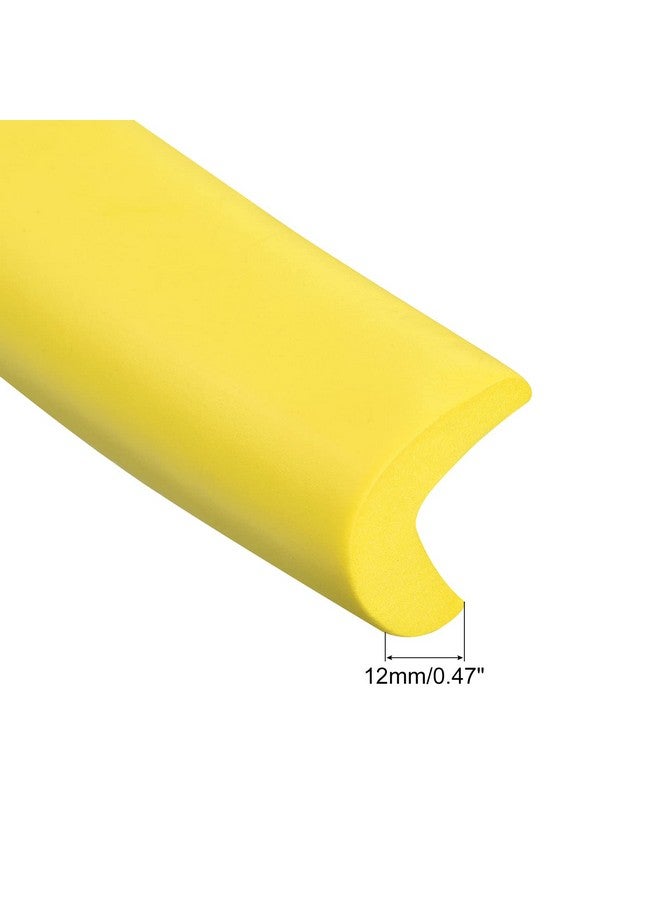 uxcell Corner Guards Edge Protectors 6.56ft(2M), 4Pack Foam Safety Bumper L Shape for Furniture Corner Table Edge Guard, Yellow - Image 3