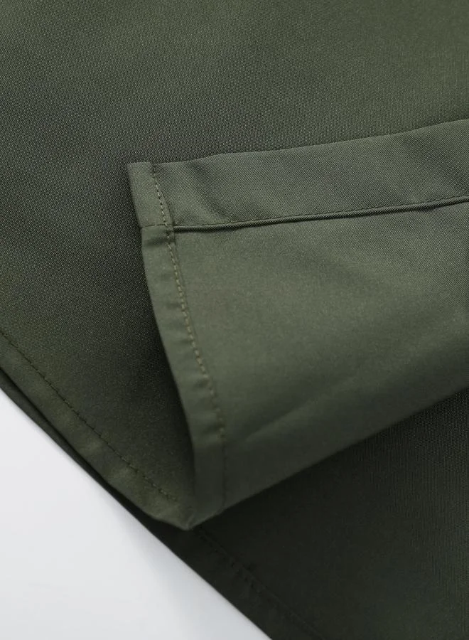 Take Two Khaki Men Khaki Solid Short Sleeve Shirt and Shorts Co-Ords for Men | Best Price UAE
