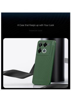 Gear4 Soft Liquid Silicone With Wavy Textured Case Cover For Infinix Note 40 Pro+ / Note 40 Pro Plus 5G 2024 / Note 40 Pro 4G/5G 2024 Gear4 Dark Green  - Image 3