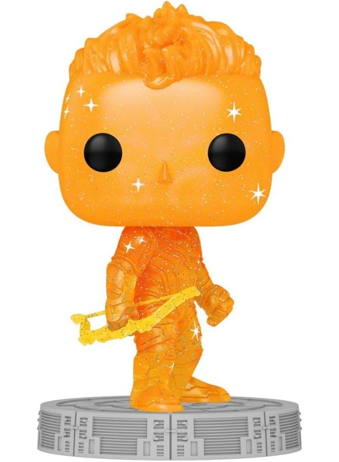 Funko Pop! Artist Series: Marvel Infinity Saga - Hawkeye - Orange - Avengers - Collectable Vinyl Figure - Image 2