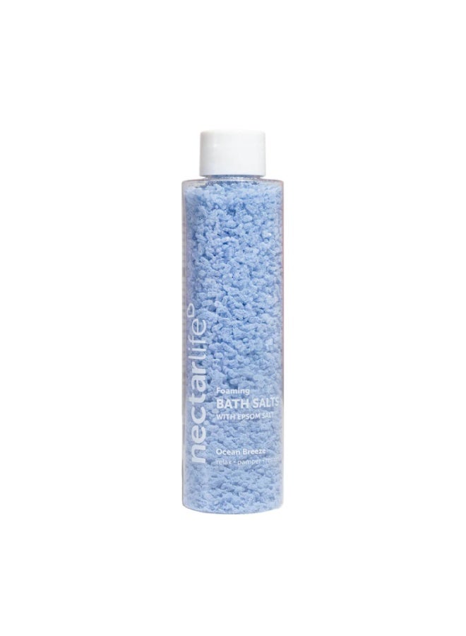 Nectar Life Foaming Bath Salts Ocean Breeze - Image 1