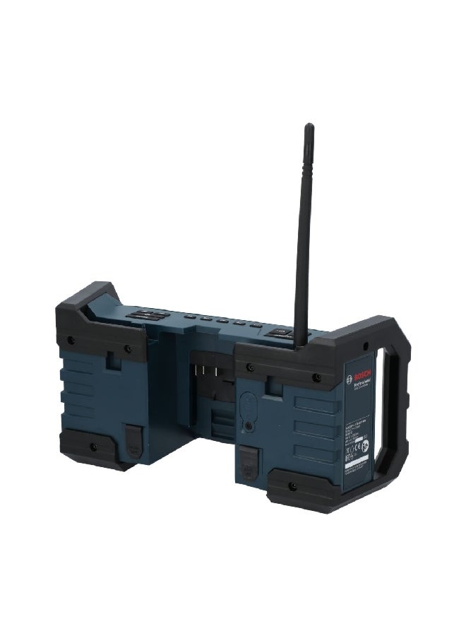 BOSCH GML SoundBoxx Professional Cordless Jobsite Radio Dark Green and Black 12 x 24.4 x 33.8 cm JE0 601 429 970 - Image 4