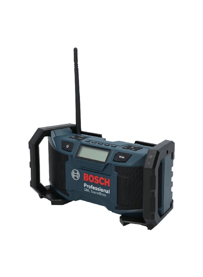 BOSCH GML SoundBoxx Professional Cordless Jobsite Radio Dark Green and Black 12 x 24.4 x 33.8 cm JE0 601 429 970 - Image 2