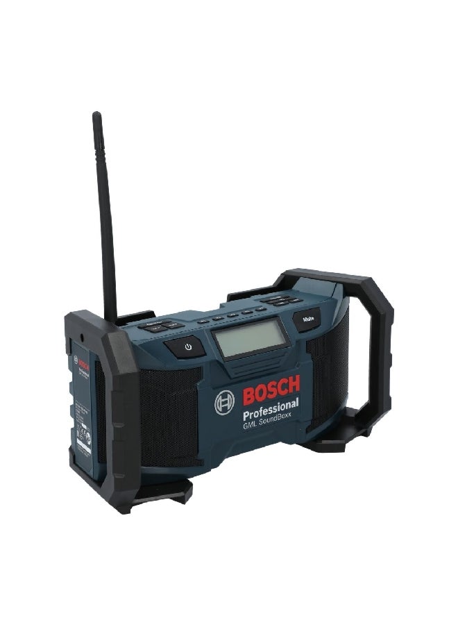 BOSCH GML SoundBoxx Professional Cordless Jobsite Radio Dark Green and Black 12 x 24.4 x 33.8 cm JE0 601 429 970 - Image 3