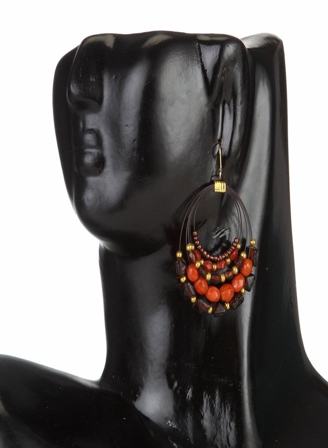 DCA Multicolor Glass Women Earrings (2055) - Image 3