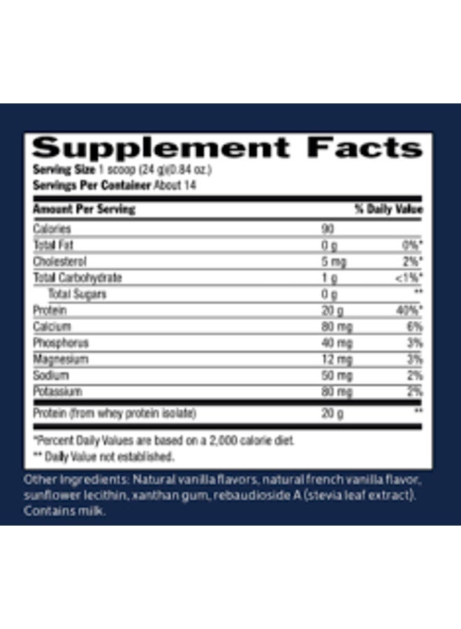 Biochem, 100% Whey Isolate Protein Powder, Vanilla, 857g - Image 3