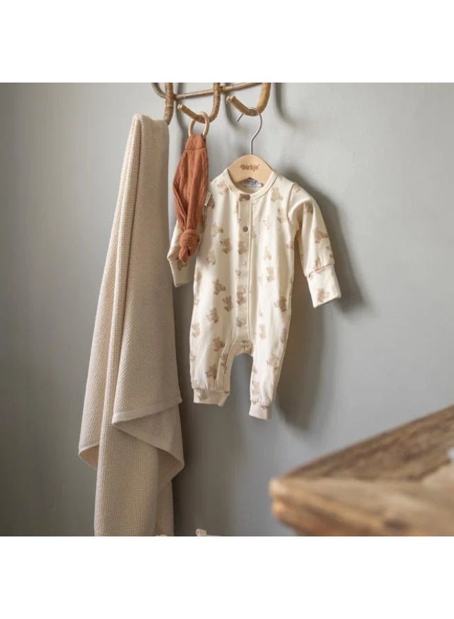 Dirkje Baby Suit Off White Teddy Bears - Image 3