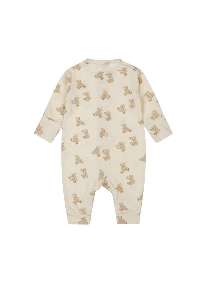 Dirkje Baby Suit Off White Teddy Bears - Image 2