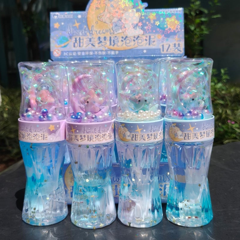 Dream Girl Bubble Mud Set 12-Pack Slime Putty Toys - Image 1
