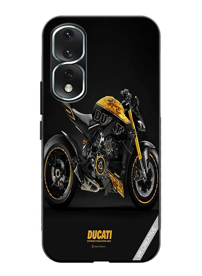 VR CREATIVE Protective Case Cover For Honor 80 Pro Ducati Design Multicolour - Image 1