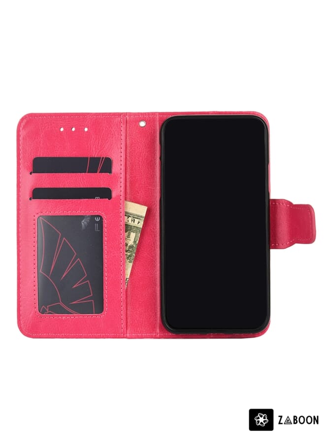 Zaboon Protective Case For Oukitel C2 Crystal Texture Leather - Image 3