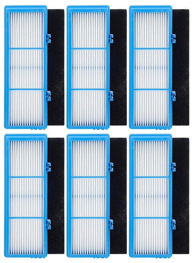 Felji 6 Pack HEPA Filters and Carbon Booster Sheets Replacement Parts HAPF30AT Compatible with Holmes AER1 Air Purifiers - Image 1
